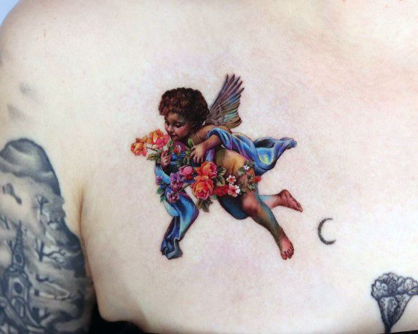 Pretty Baby Angel Tattoos Women