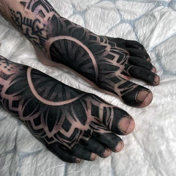 Pretty Black Ink Tattoos Women