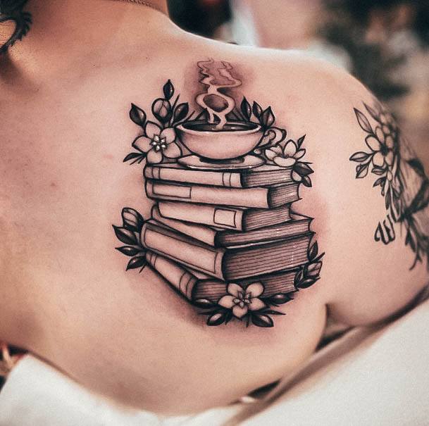 Pretty Book Tattoos Women