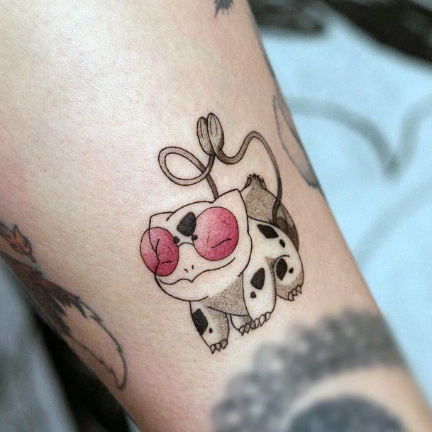 Pretty Bulbasaur Tattoos Women