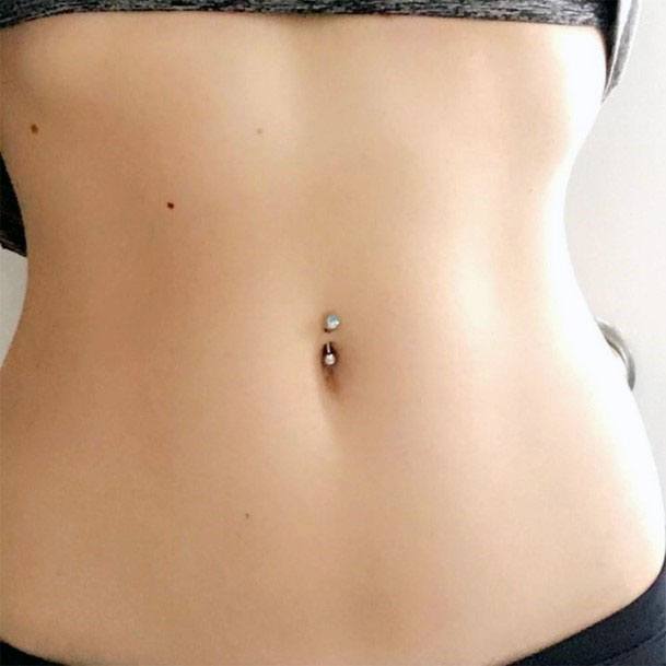 Pretty Charming Belly Button Piercing For Women