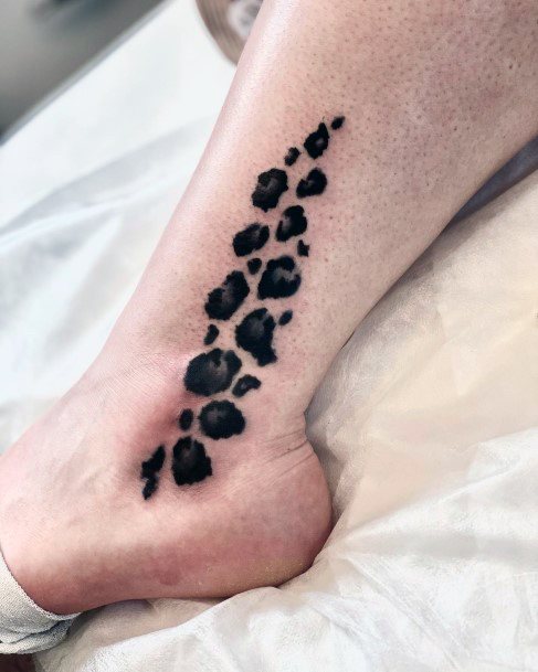 Pretty Cheetah Tattoos Women