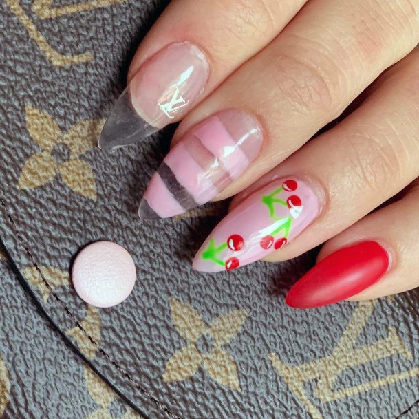 Pretty Cherry Nails Women