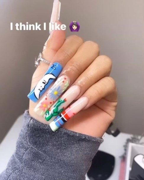 Pretty Cinco De Mayo Nails Women