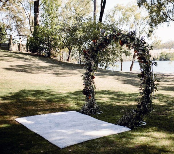 Pretty Circle Of Life Wedding Arbor Lovely Bloom Inspiration Ideas