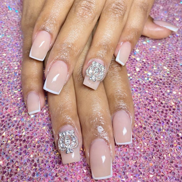 Pretty Crown Nails Women