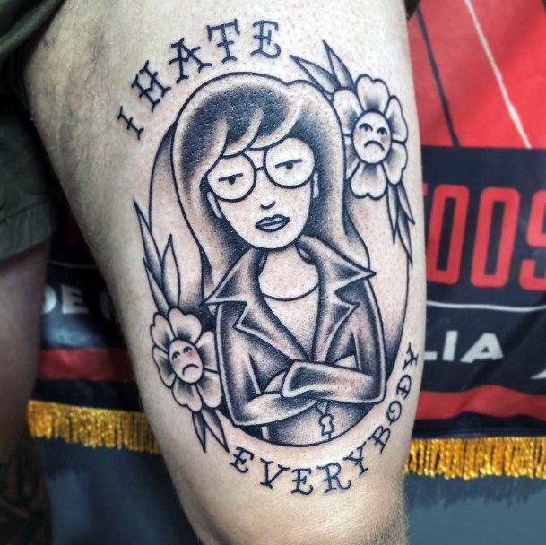 Pretty Daria Tattoos Women