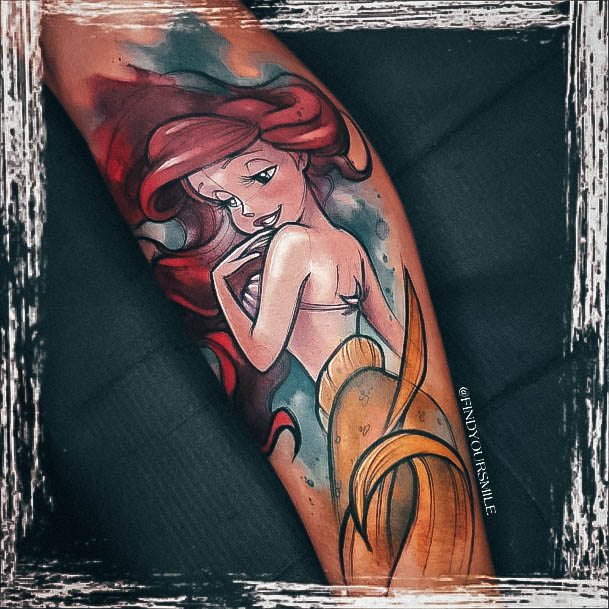 Pretty Disney Tattoos Women