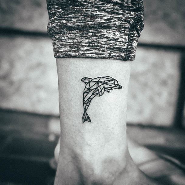 Pretty Dolphin Tattoos Women