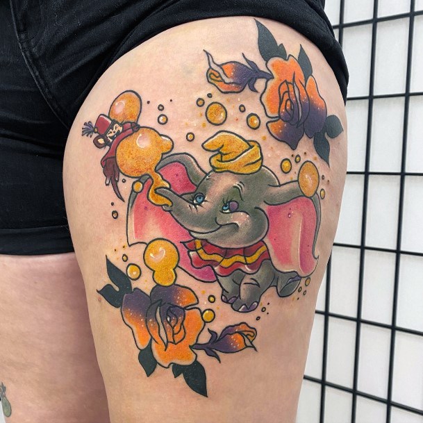 Pretty Dumbo Tattoos Women