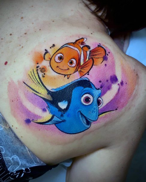 Pretty Finding Nemo Tattoos Women