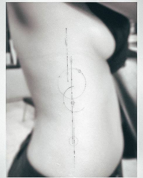 Pretty Fine Line Tattoos Women