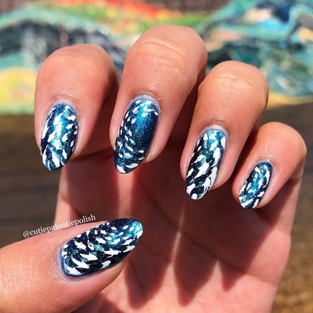 Pretty Fish Nails Women