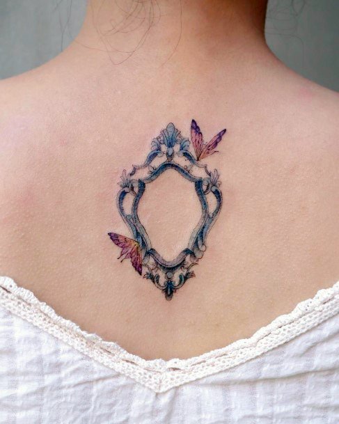 Pretty Frame Tattoos Women