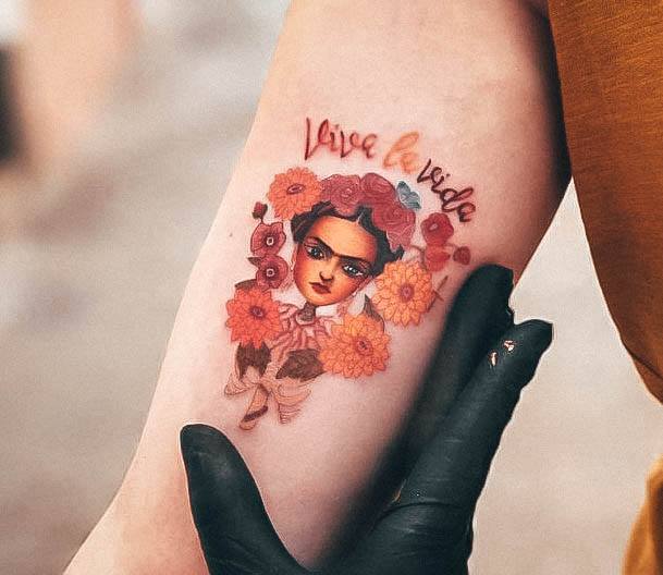 Pretty Frida Tattoos Women