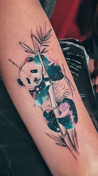 Pretty Galaxy Tattoos Women