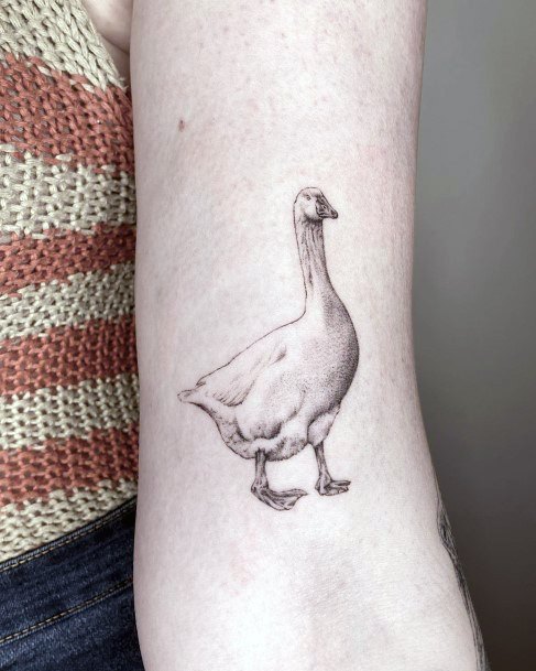 Pretty Goose Tattoos Women