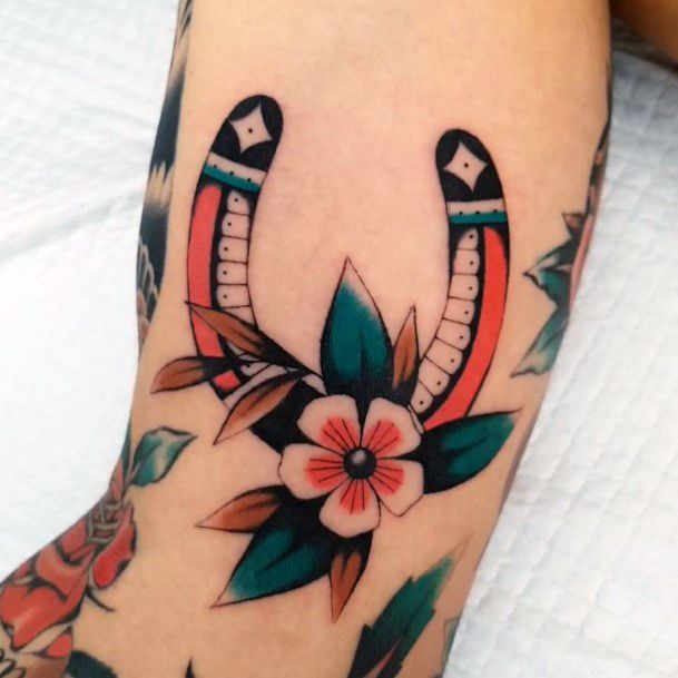 Pretty Horseshoe Tattoos Women