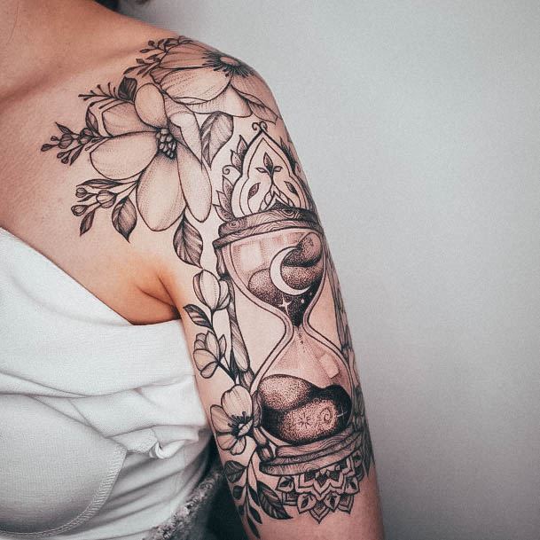 155 Hourglass Tattoo Ideas You Will Love  Wild Tattoo Art