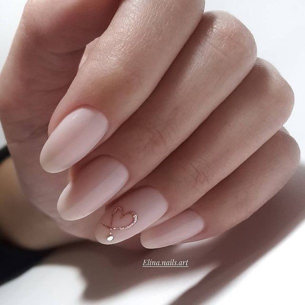 Pretty Ivory Nails Women