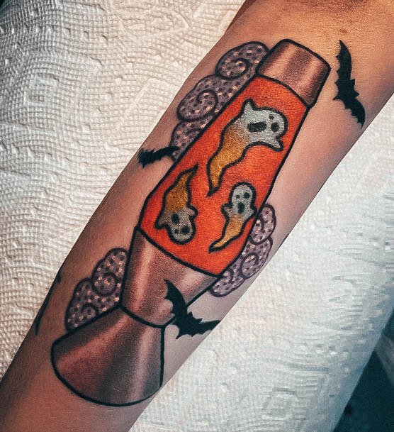 Pretty Lava Lamp Tattoos Women