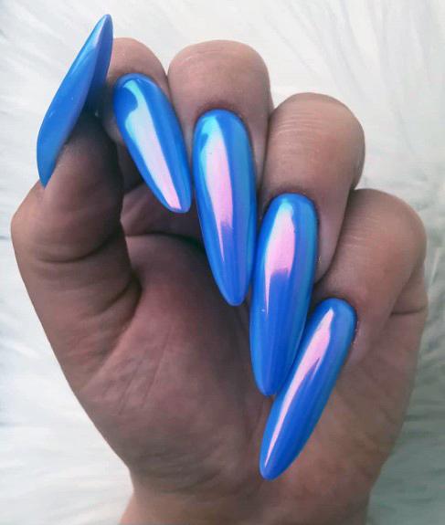 Top 50 Best Mirror Nails For Women - Reflective Design Ideas