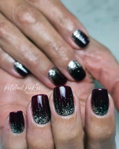 Pretty Maroon Dress Nails Women