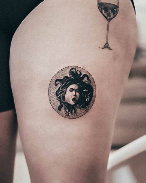 Pretty Medusa Tattoos Women