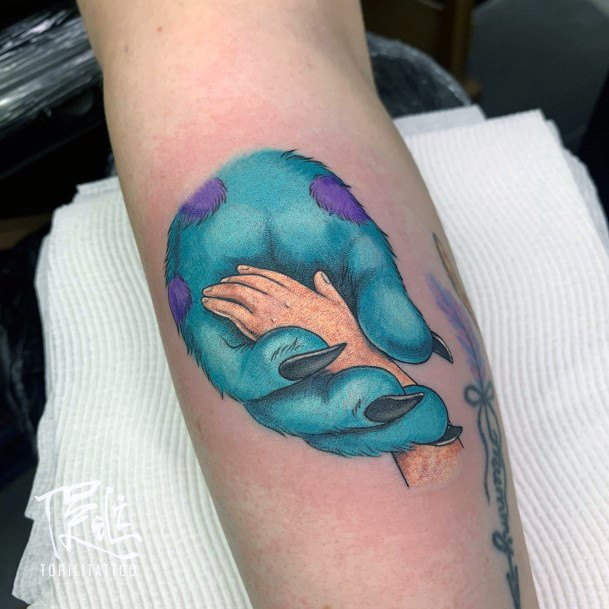 Pretty Monsters Inc Tattoos Women