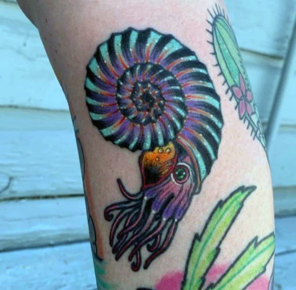 Pretty Nautilus Tattoos Women