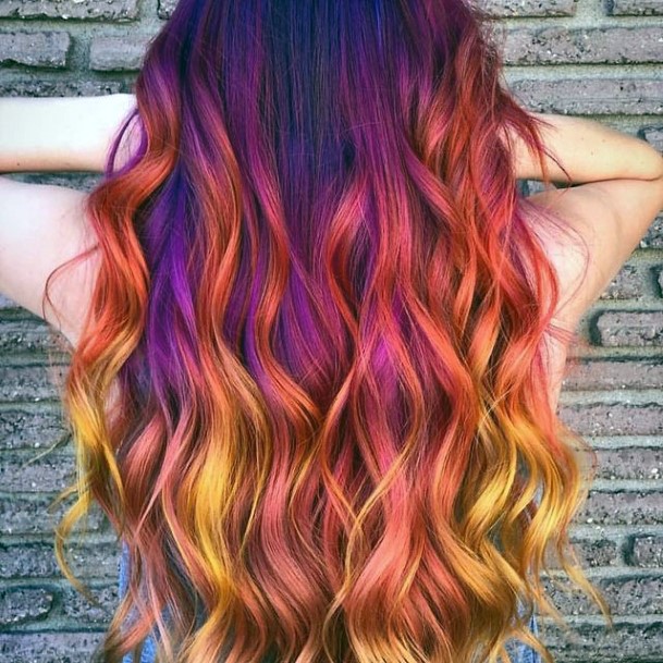 Top 100 Best Neon Hairstyles For Women - Fluorescent Hair Ideas