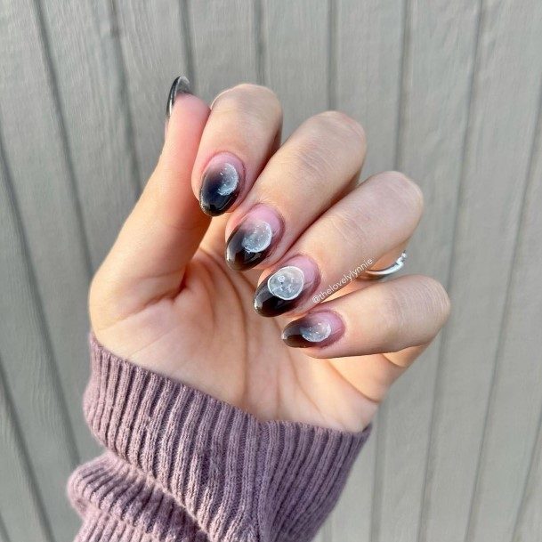 Pretty New Moon Nails Women