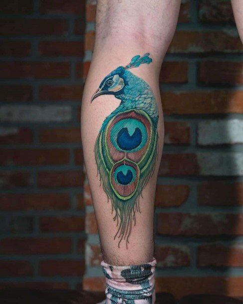 Pretty Peacock Tattoos Women