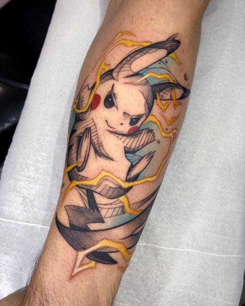 Pretty Pikachu Tattoos Women