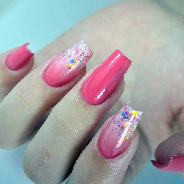 Pretty Pink Dress Nails Women