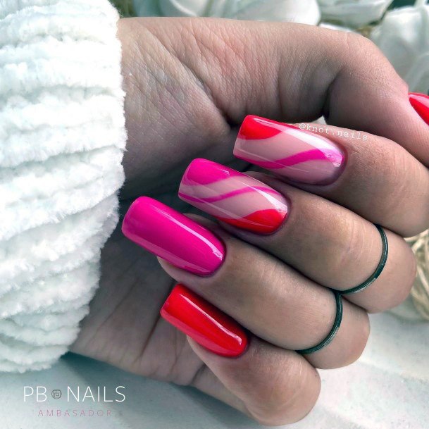 Pretty Pink Nails Women