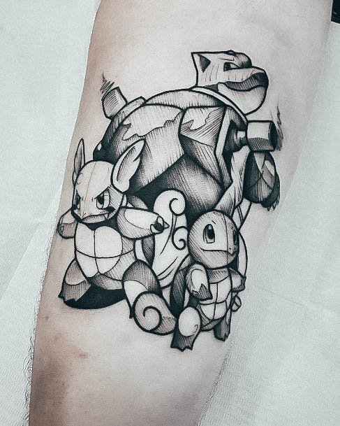 Pretty Pokemon Tattoos Women