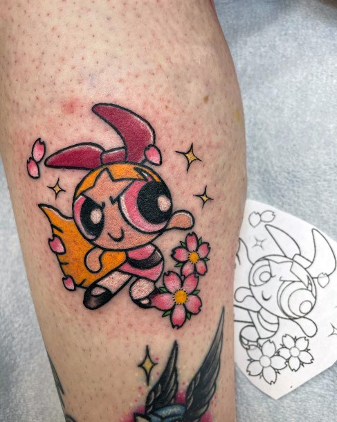 Pretty Powerpuff Girls Tattoos Women