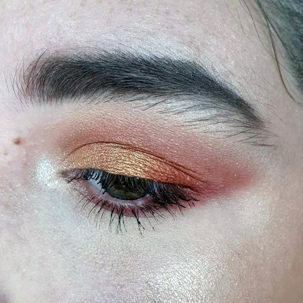 Pretty Rose Gold Womens Eyeshadow