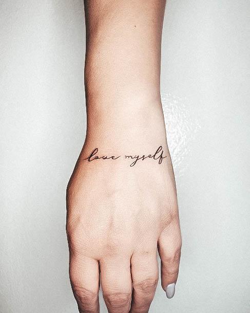 Pretty Self Love Tattoos Women