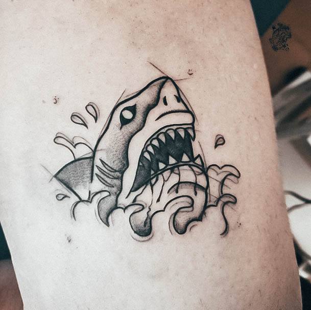 Pretty Shark Tattoos Women