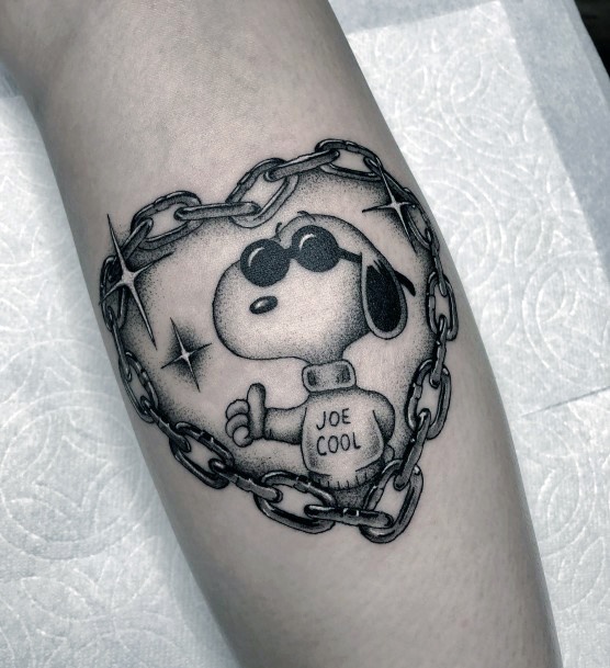 Pretty Snoopy Tattoos Women