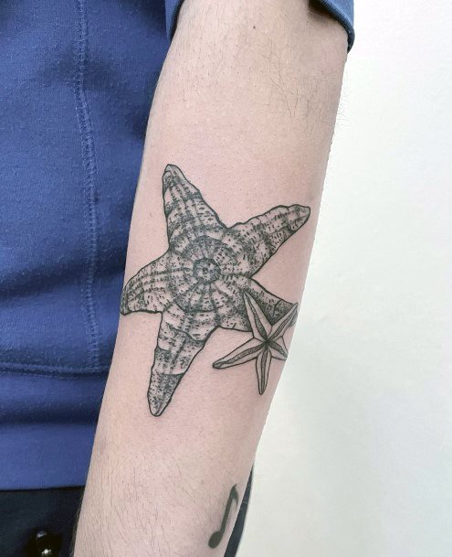Pretty Starfish Tattoos Women