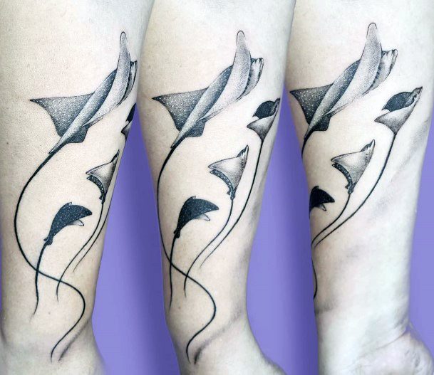 Pretty Stingray Tattoos Women