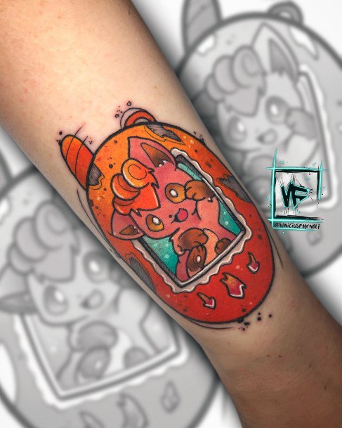 Pretty Tamagotchi Tattoos Women