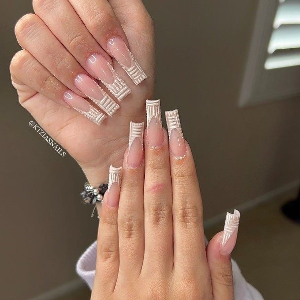 Pretty Tan Nails Women