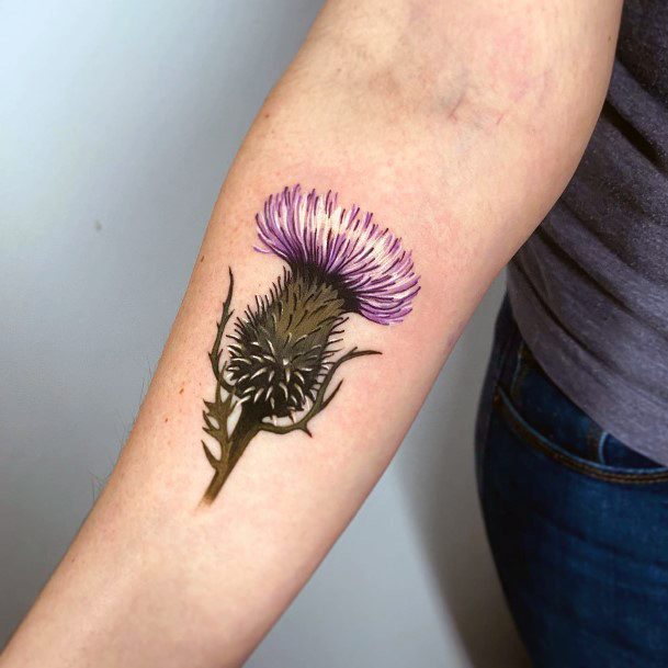 Pretty Thistle Tattoos Women