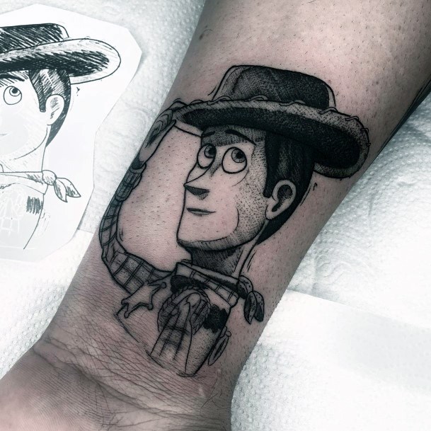 Pretty Toy Story Tattoos Women