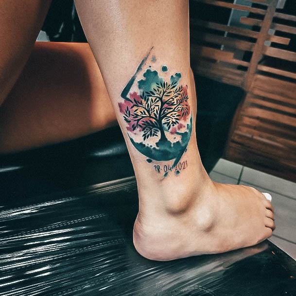 Pretty Tree Of Life Tattoos Women