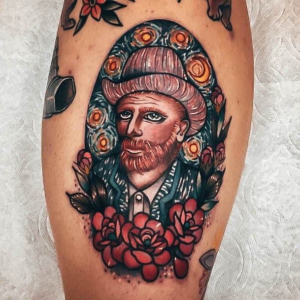 Pretty Van Gogh Tattoos Women